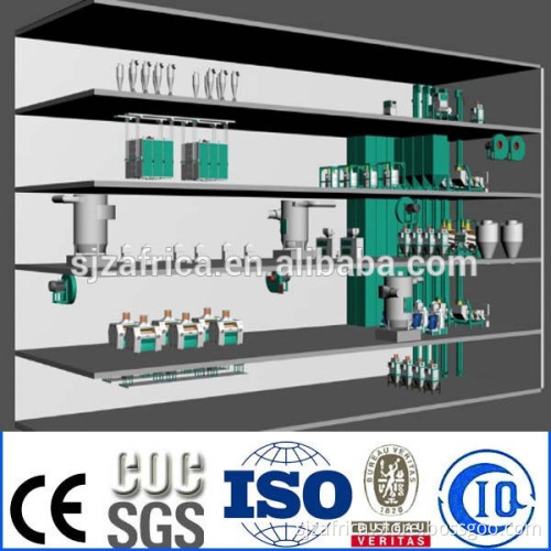 overseas service provided After-sales Service provided 200t/d maize milling machine